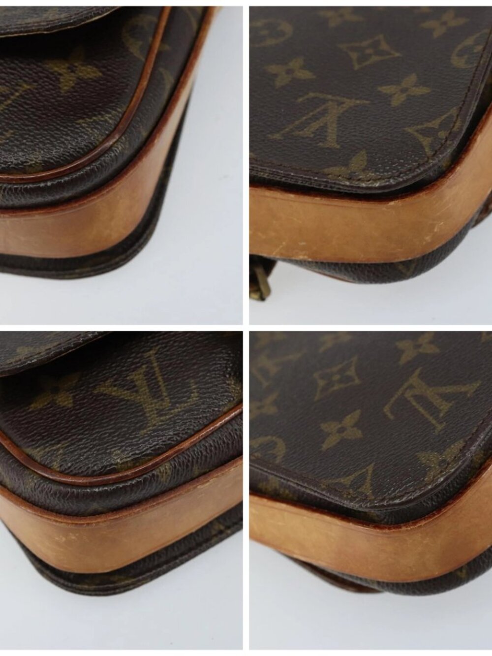 LOUIS VUITTON Monogram Cartouchiere PM Shoulder Bag M51254 LV Auth 172864 - Picture 14 of 16